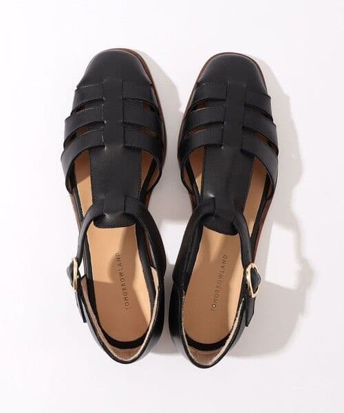 【新品未使用品】TOMORROWLAND レザーグルカサンダル