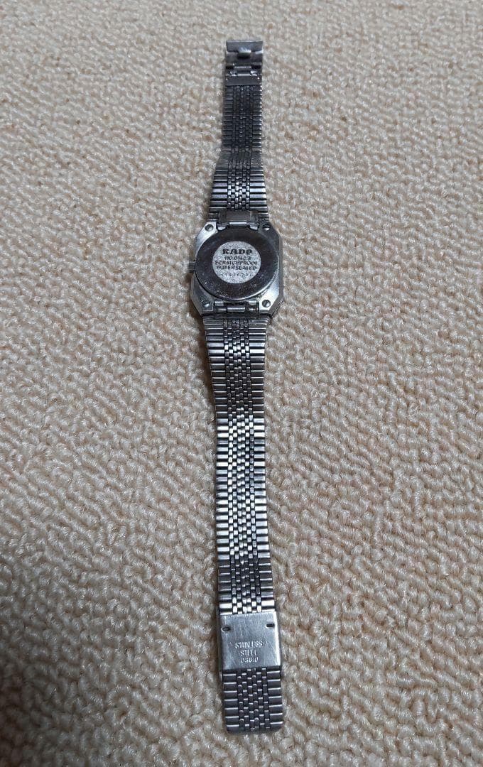 【稼働品】RADO DIASTAR レディース腕時計　クォーツ　シルバーカラー