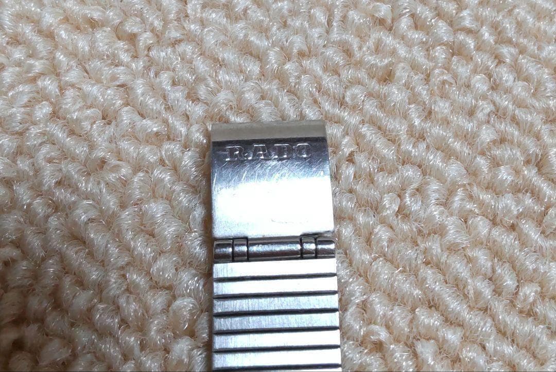 【稼働品】RADO DIASTAR レディース腕時計　クォーツ　シルバーカラー