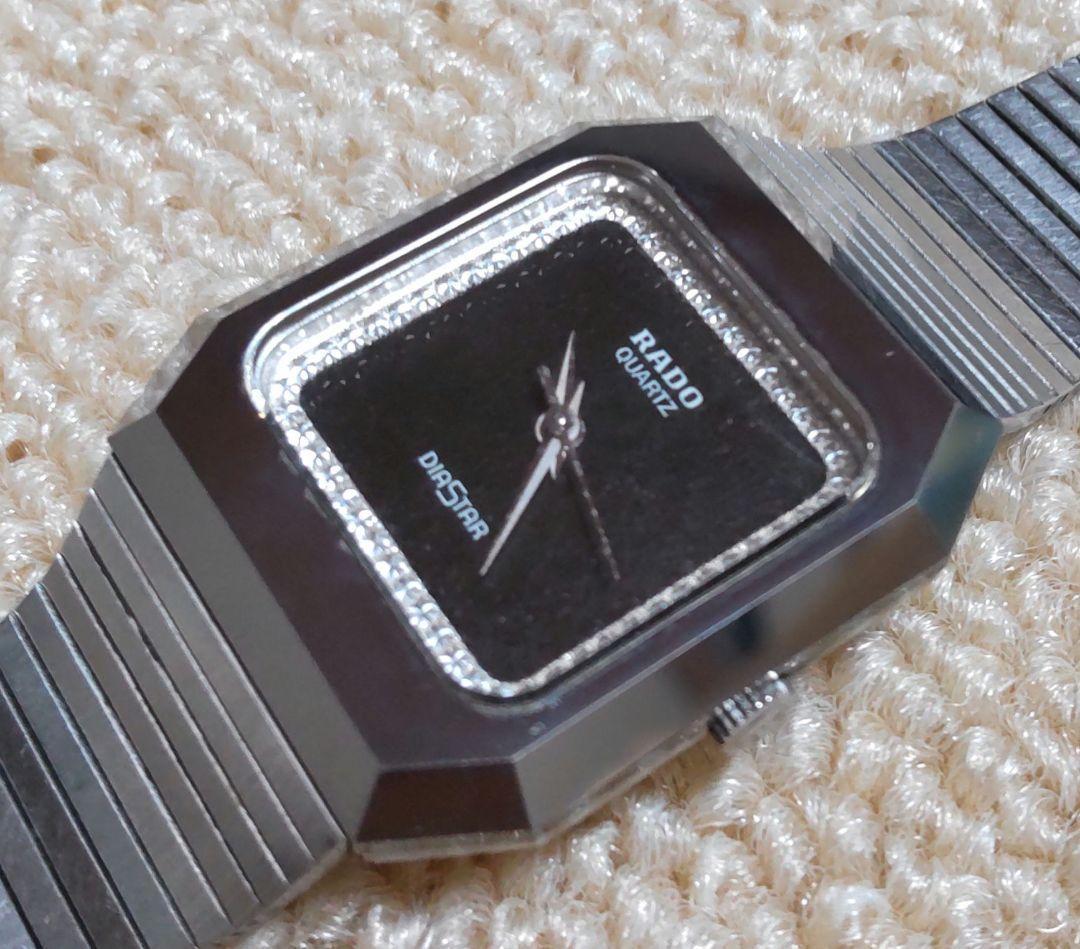 【稼働品】RADO DIASTAR レディース腕時計　クォーツ　シルバーカラー
