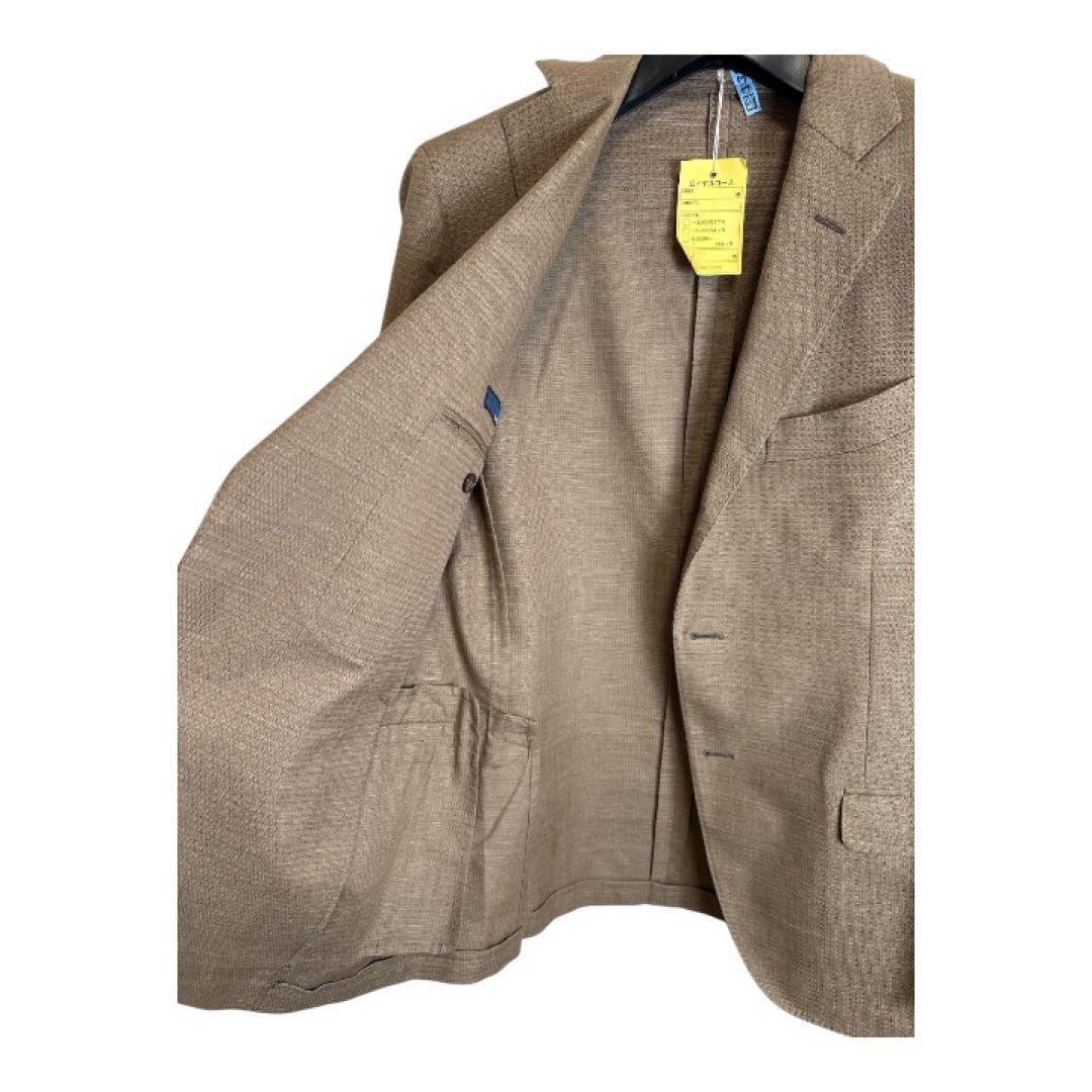 LARDINI ラルディーニ コットンリネン セットアップ ブラウン 50