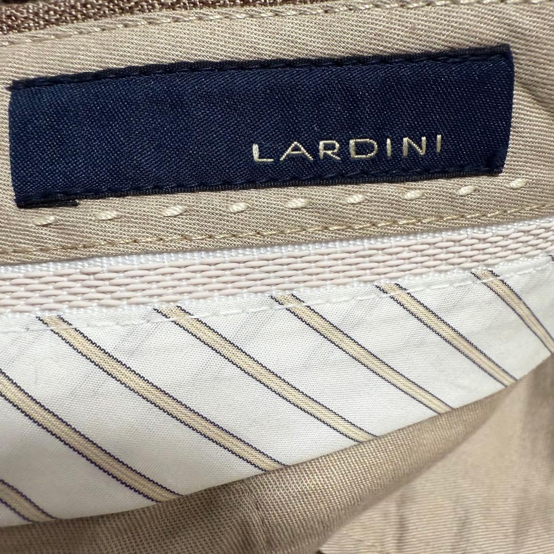 LARDINI ラルディーニ コットンリネン セットアップ ブラウン 50