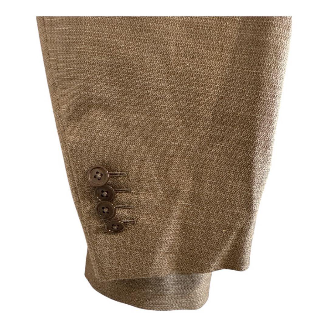 LARDINI ラルディーニ コットンリネン セットアップ ブラウン 50