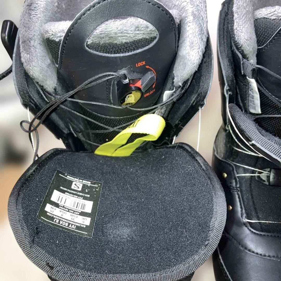 SALOMON IVY- BOA 25.0cm スノーボード ブーツ　上位モデル