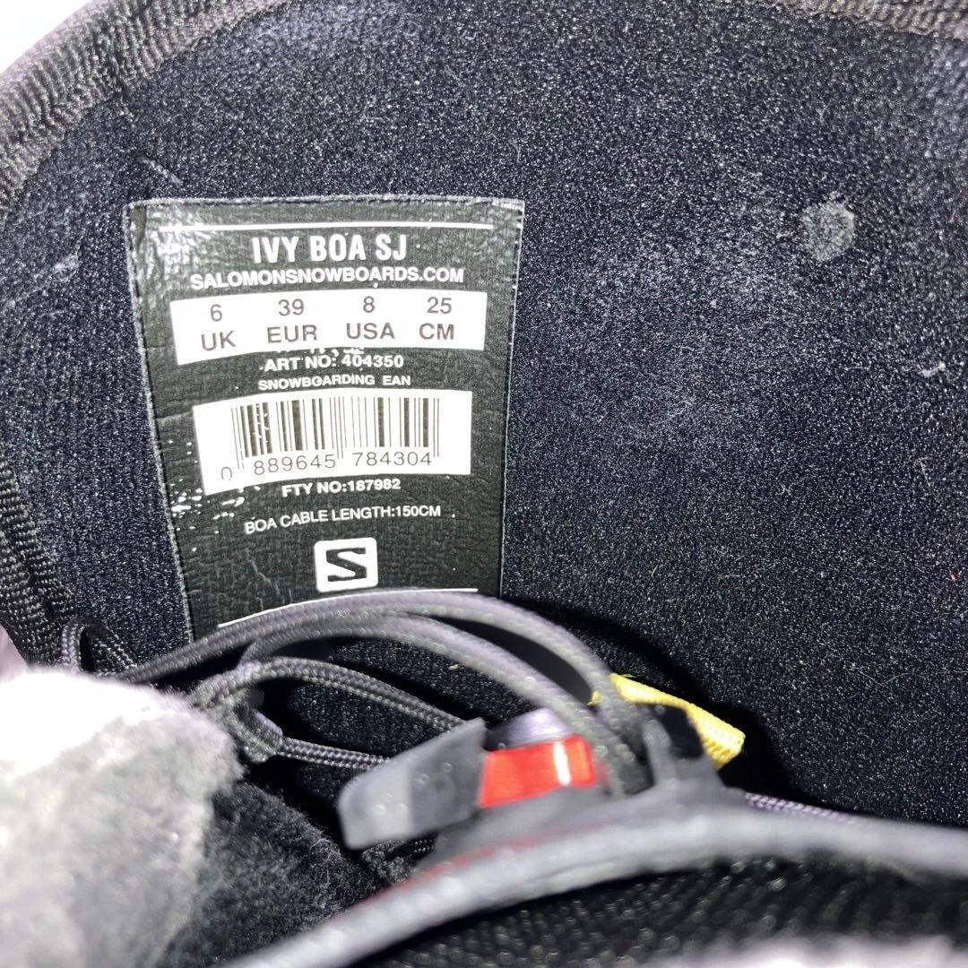 SALOMON IVY- BOA 25.0cm スノーボード ブーツ　上位モデル