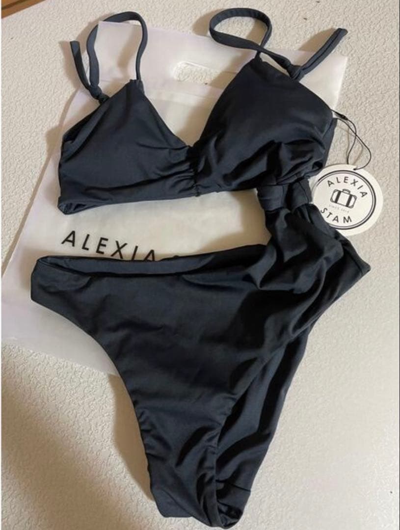 新品 未使用 アリシアスタン 水着 alexia stam ワンピース