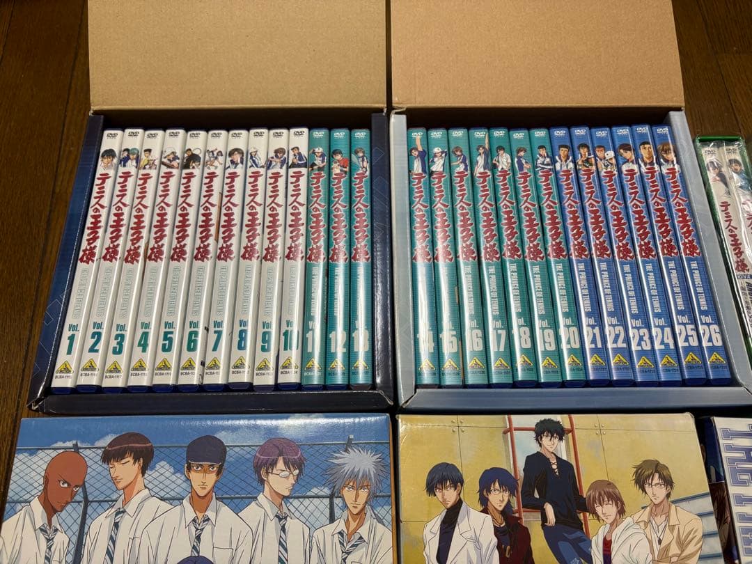 テニスの王子様 TV版 全45巻 + OVA DVD BOX付き 初回版特典