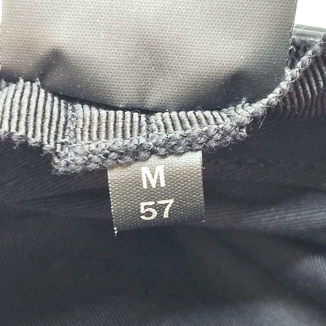 GUCCI グッチ レザー キャスケット ベレー帽 帽子 ブラック 黒