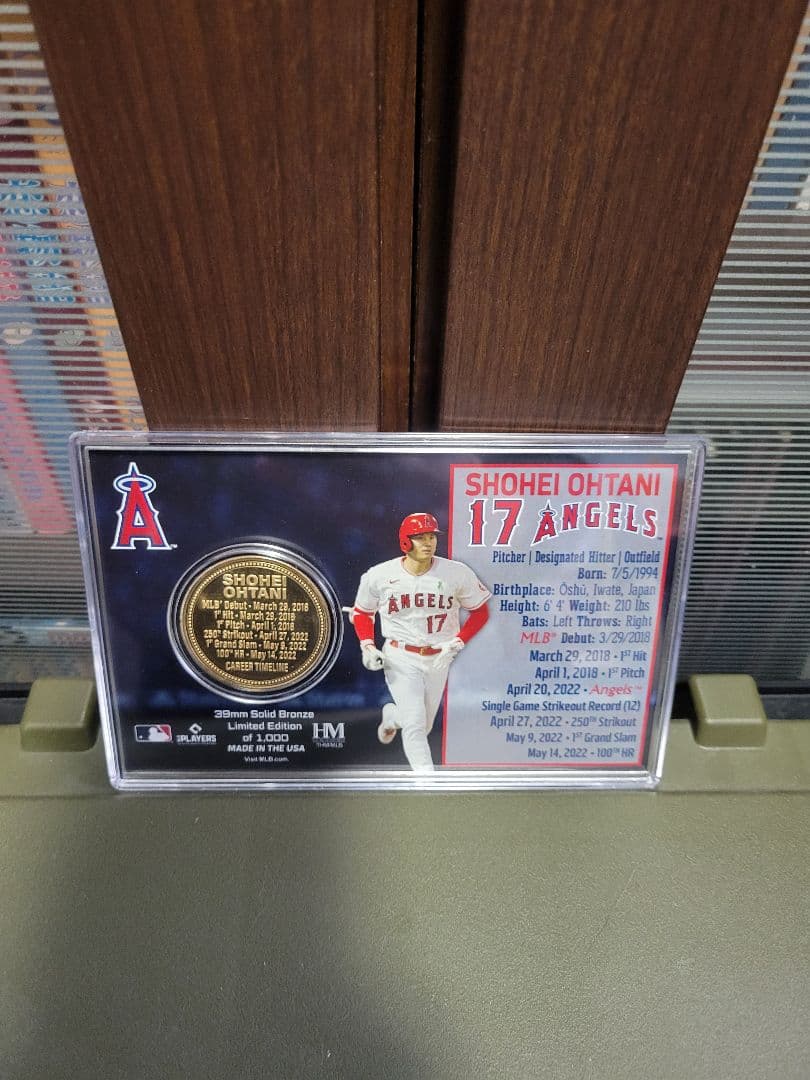 2021　大谷翔平 A HISTORIC SEASON ２フォトミント3点