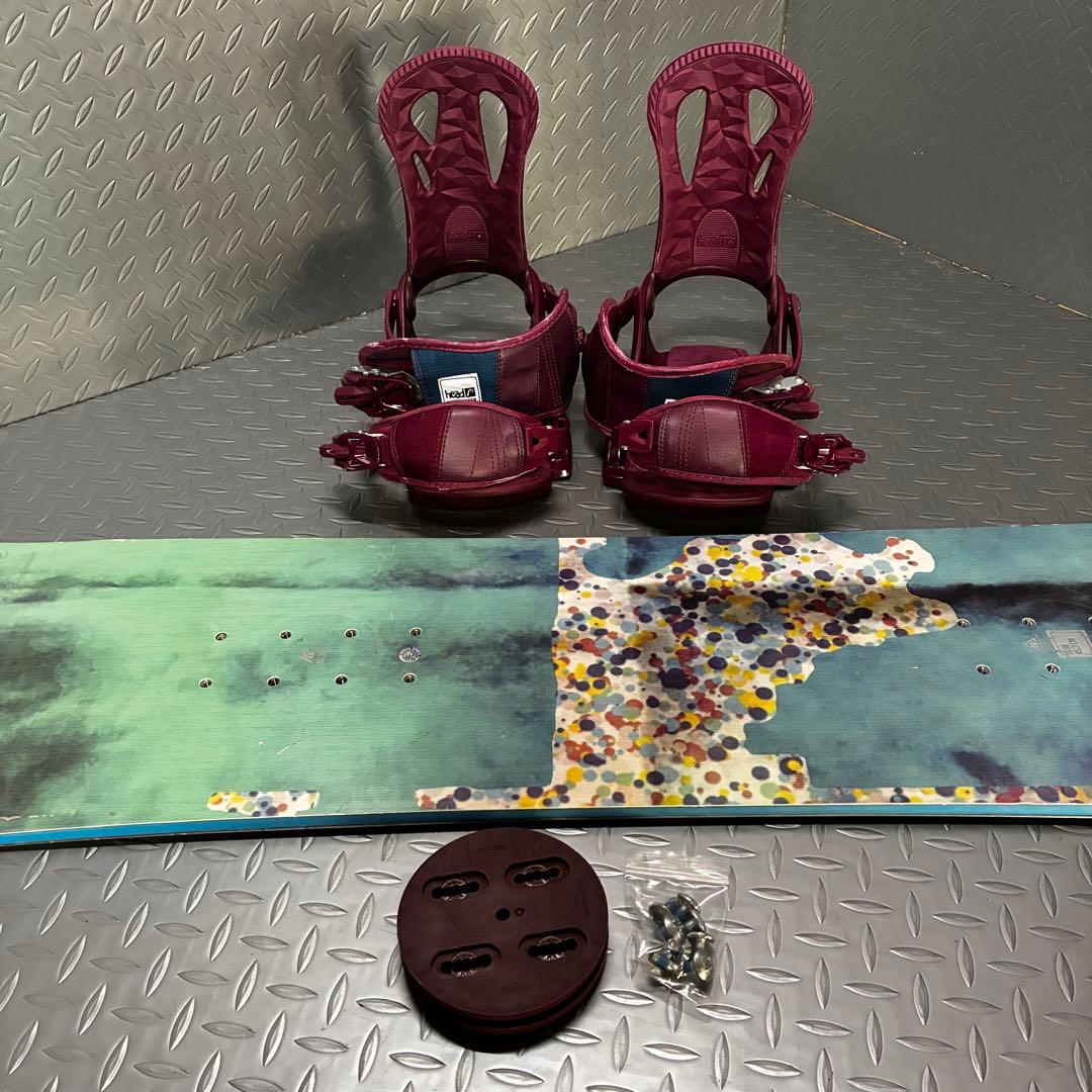 【ブーツ無し】k2 Skylite 138cm スノーボード2点セット