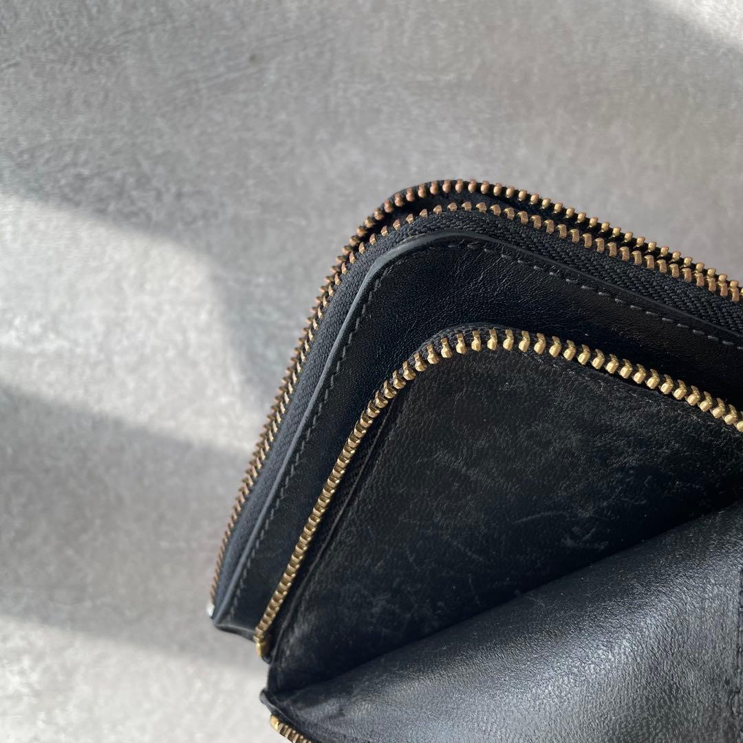 コムデギャルソン　L字　財布　BLACK SA3100OP