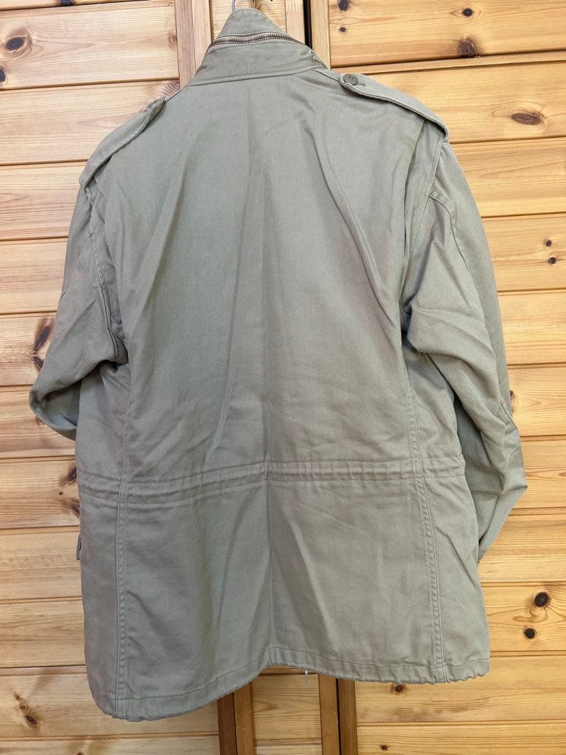 80’s アルファインダストリーズ M65フィールドジャケット M-R ベージュ