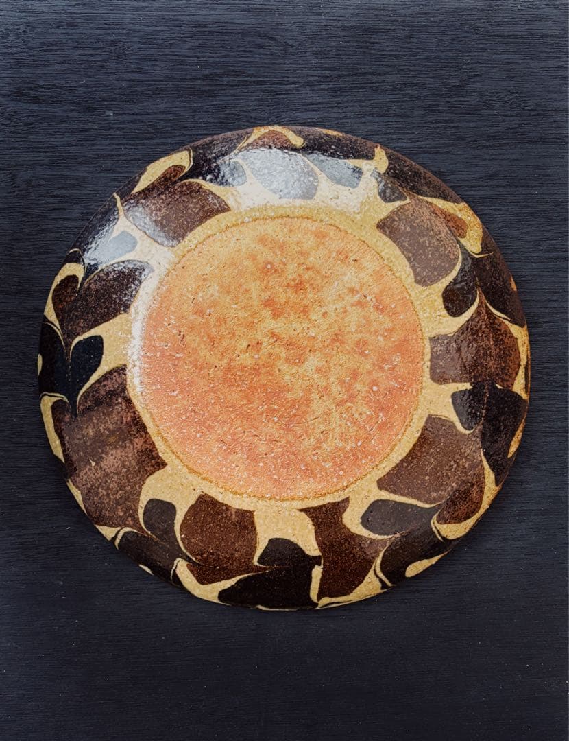 る*る様 掛谷康樹 大皿9寸 惣堂窯 練り上げ