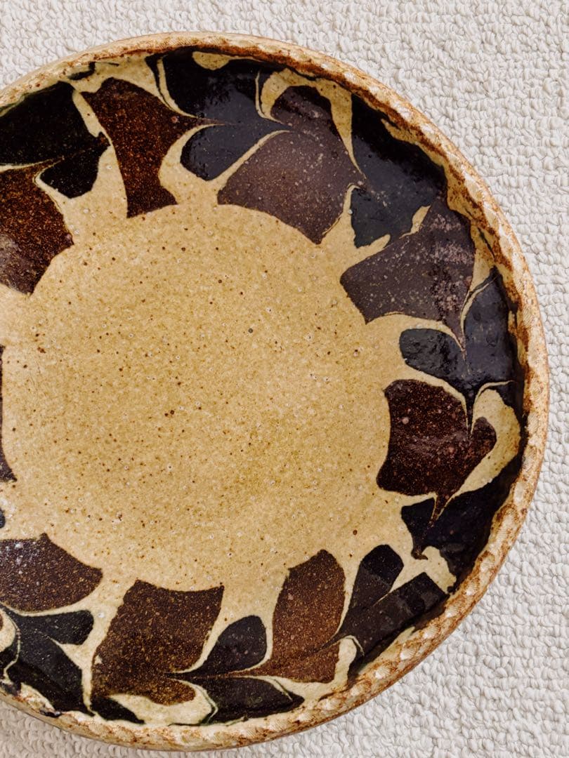 る*る様 掛谷康樹 大皿9寸 惣堂窯 練り上げ