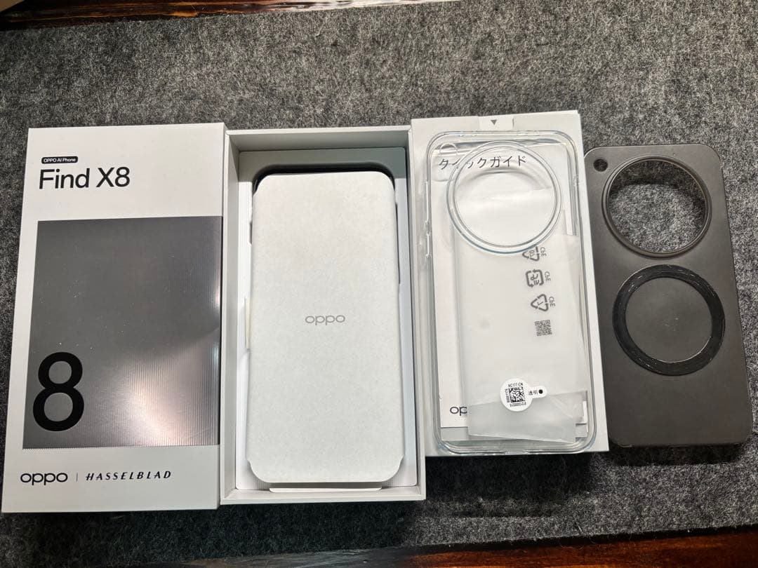 【美品】OPPO Find X8 512GB ブラック 国内版SIMフリー