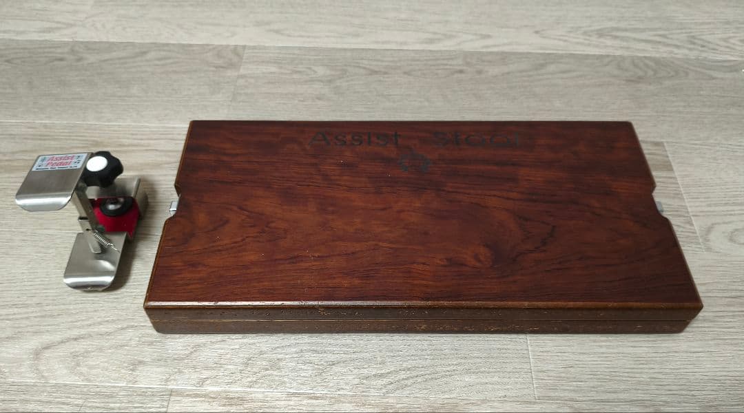 吉澤ピアノ/アシストスツール＆アシストペダル【破損部有】