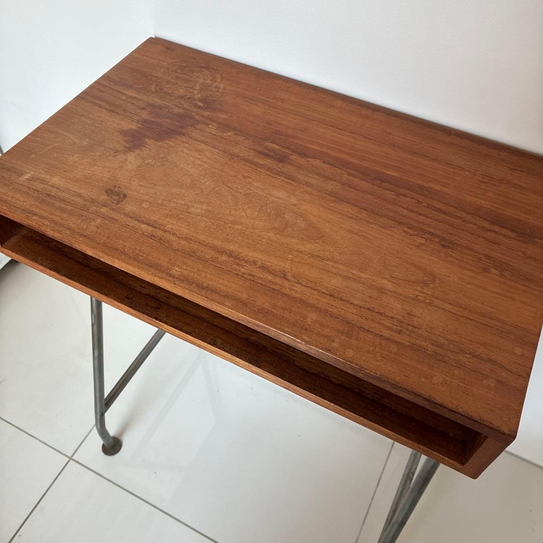 チーク材 無垢材 ヴィンテージデスク / 作業台 / コンソールテーブル