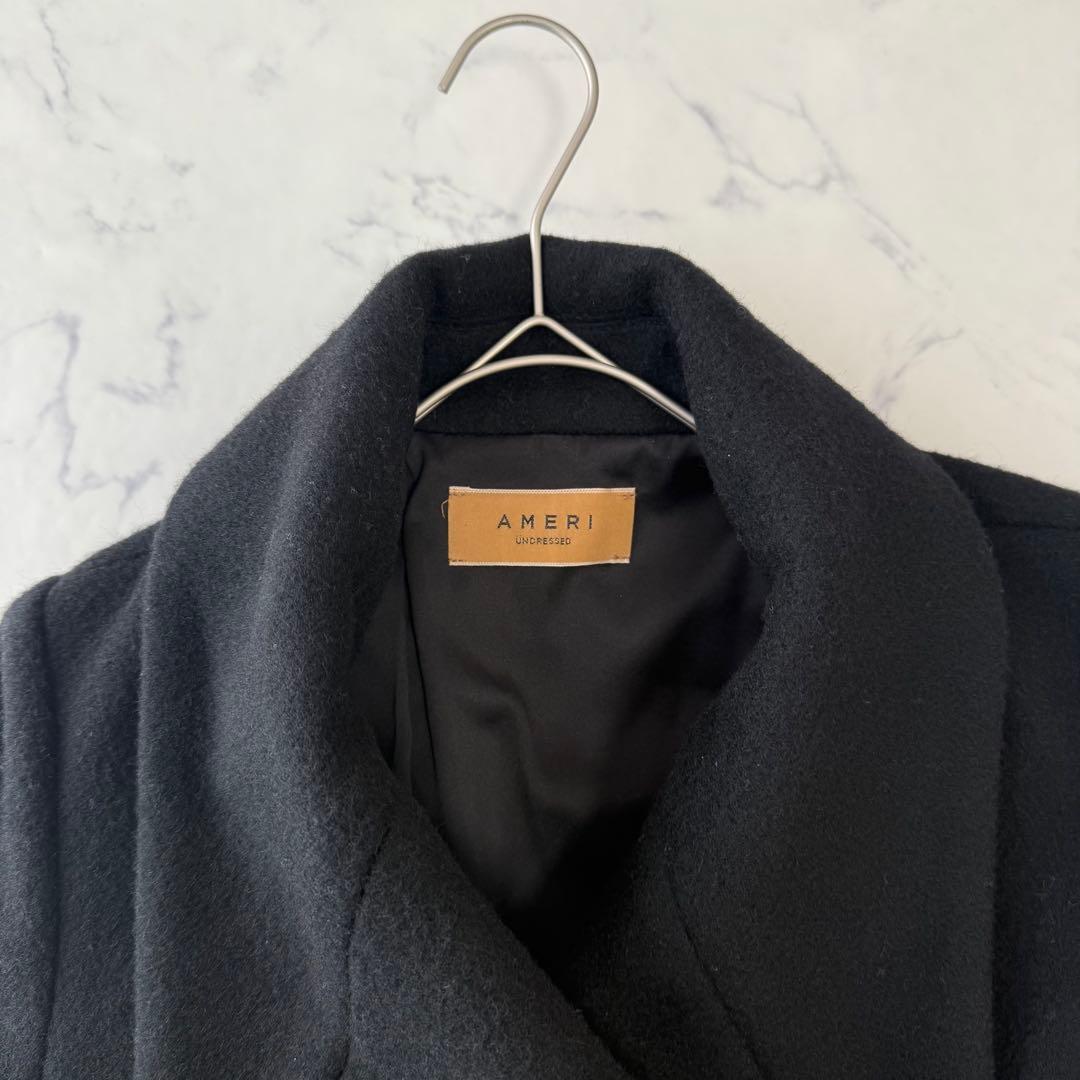 ameri vintage アメリ ヴィンテージ ロングコート S ブラック