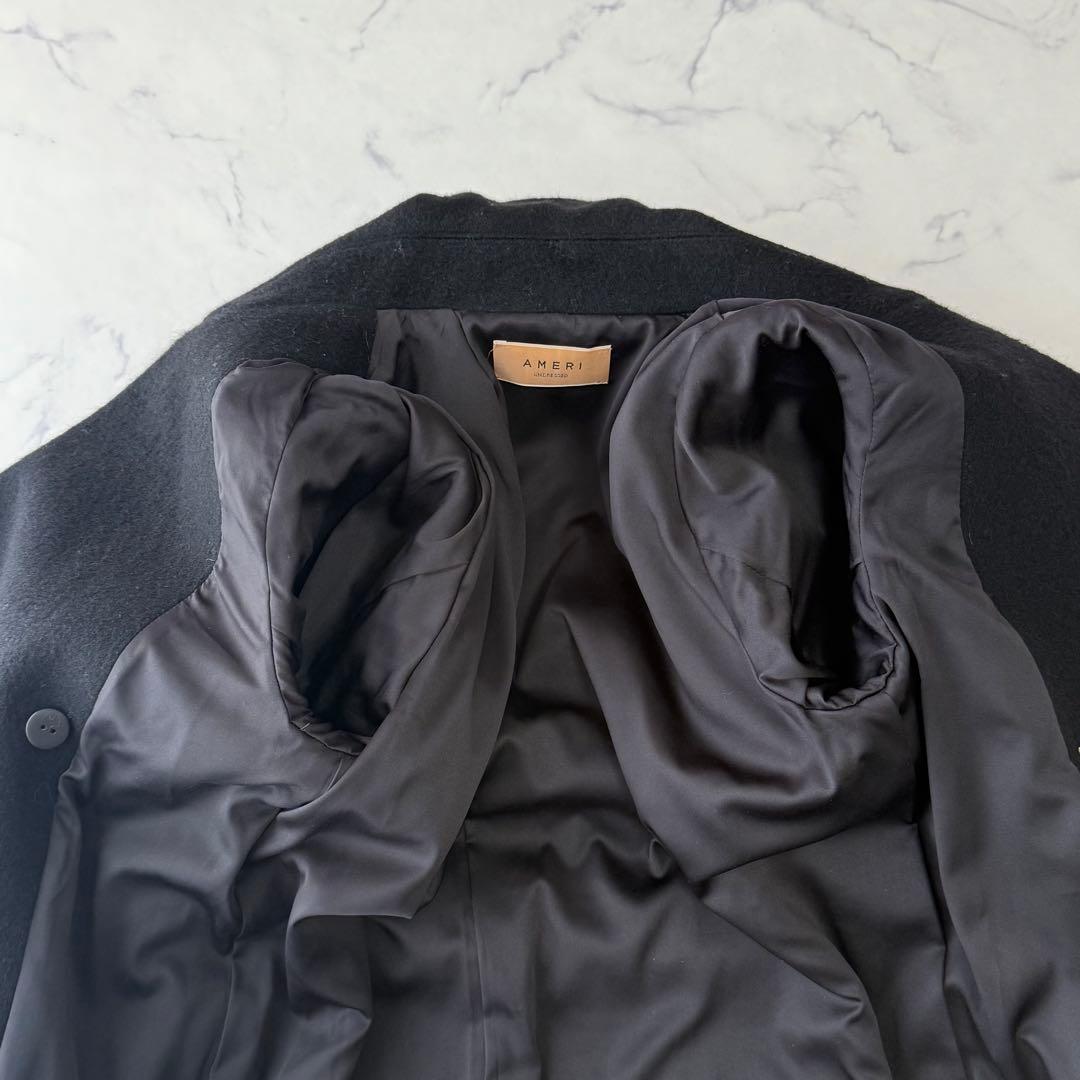 ameri vintage アメリ ヴィンテージ ロングコート S ブラック