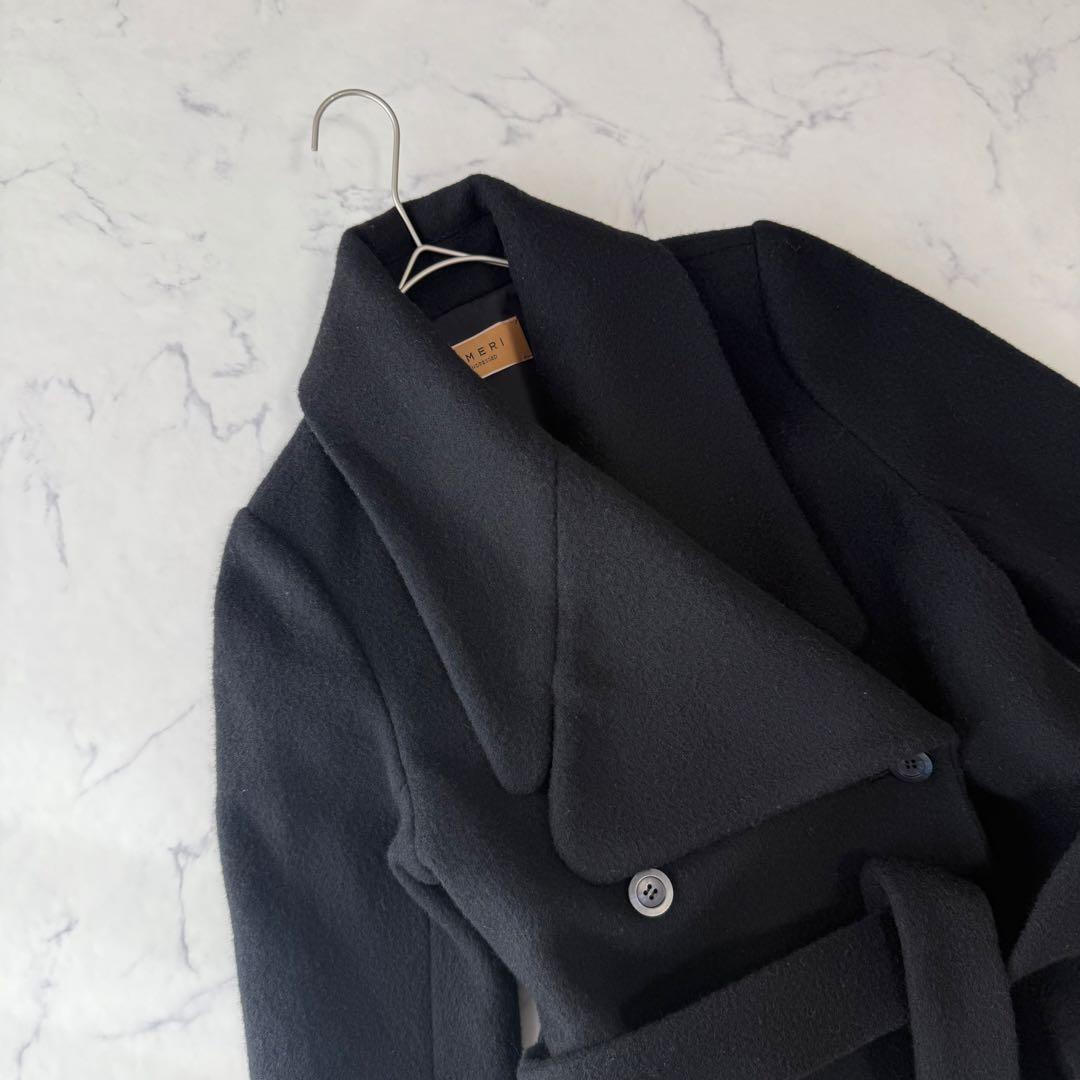 ameri vintage アメリ ヴィンテージ ロングコート S ブラック