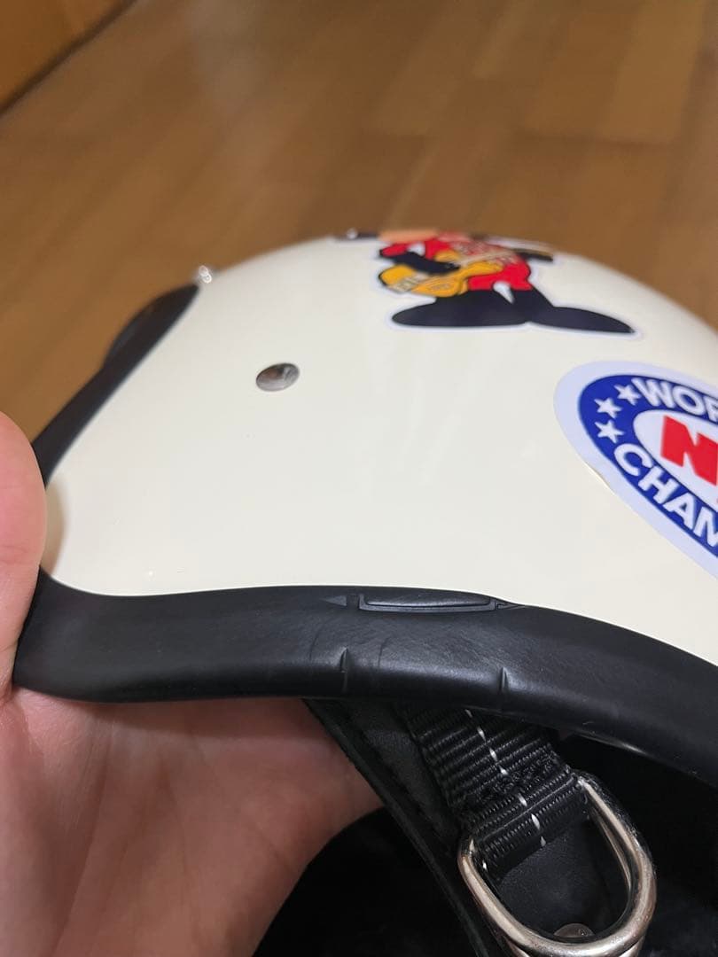 BEETLE ジェットヘルメット アイボリー