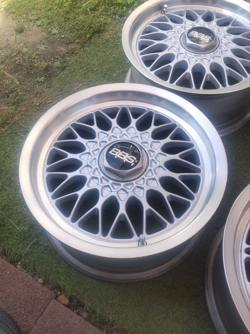 BBS RG 15/4H/100/6.5J ホイール２本①
