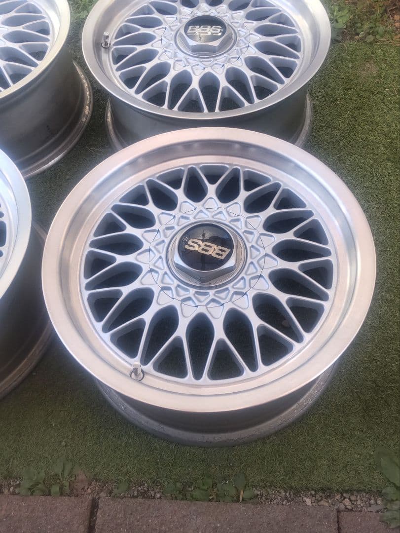 BBS RG 15/4H/100/6.5J ホイール２本①