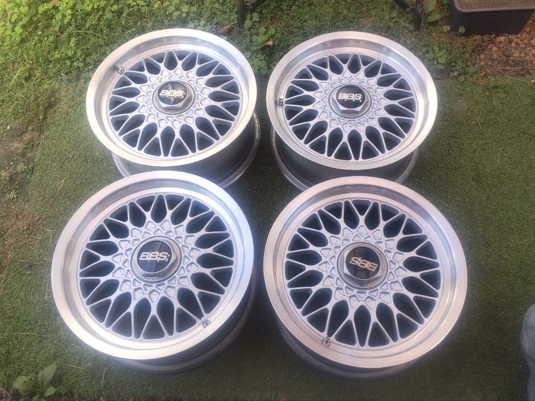 BBS RG 15/4H/100/6.5J ホイール２本①