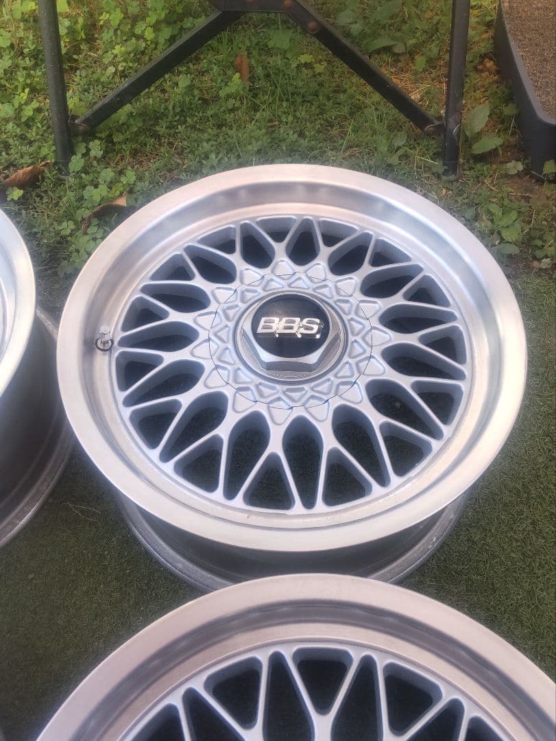 BBS RG 15/4H/100/6.5J ホイール２本①