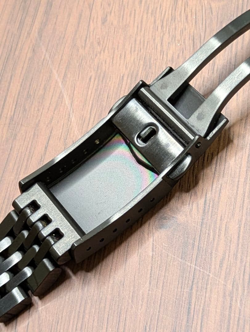 未使用 タイコノート 20mm GomaBOR DLCブラック ストレートエンド