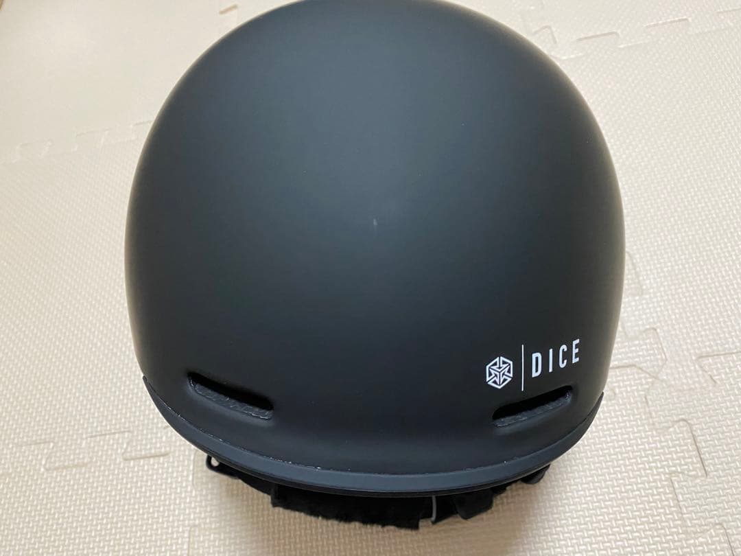 【タグ付き】DICE スノーボードヘルメット マットブラック