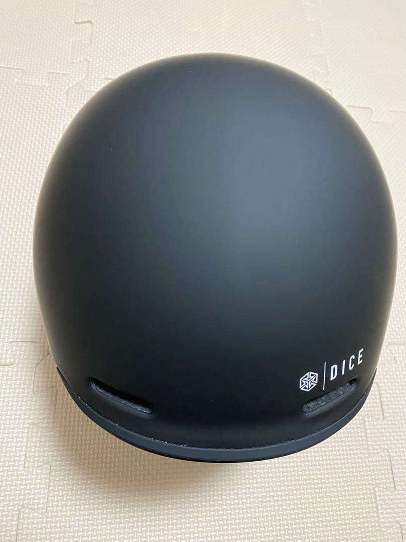 【タグ付き】DICE スノーボードヘルメット マットブラック