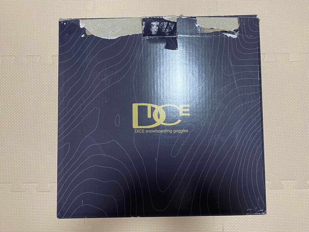 【タグ付き】DICE スノーボードヘルメット マットブラック