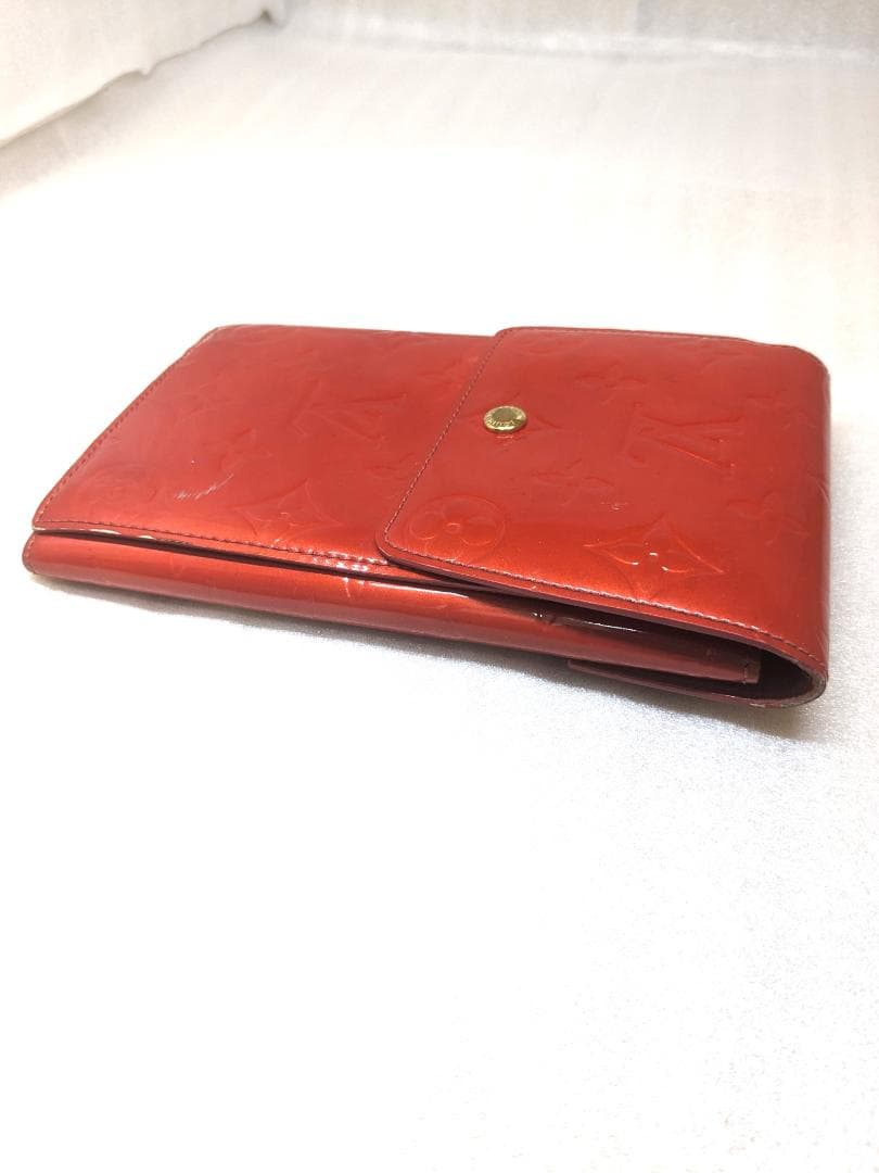 LOUIS VUITTON ルイヴィトン M91153 モノグラムヴェルニ 財布