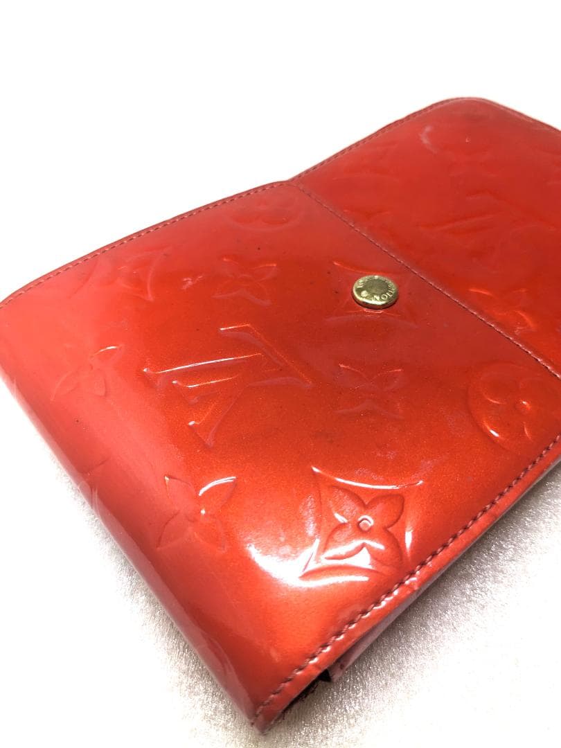 LOUIS VUITTON ルイヴィトン M91153 モノグラムヴェルニ 財布