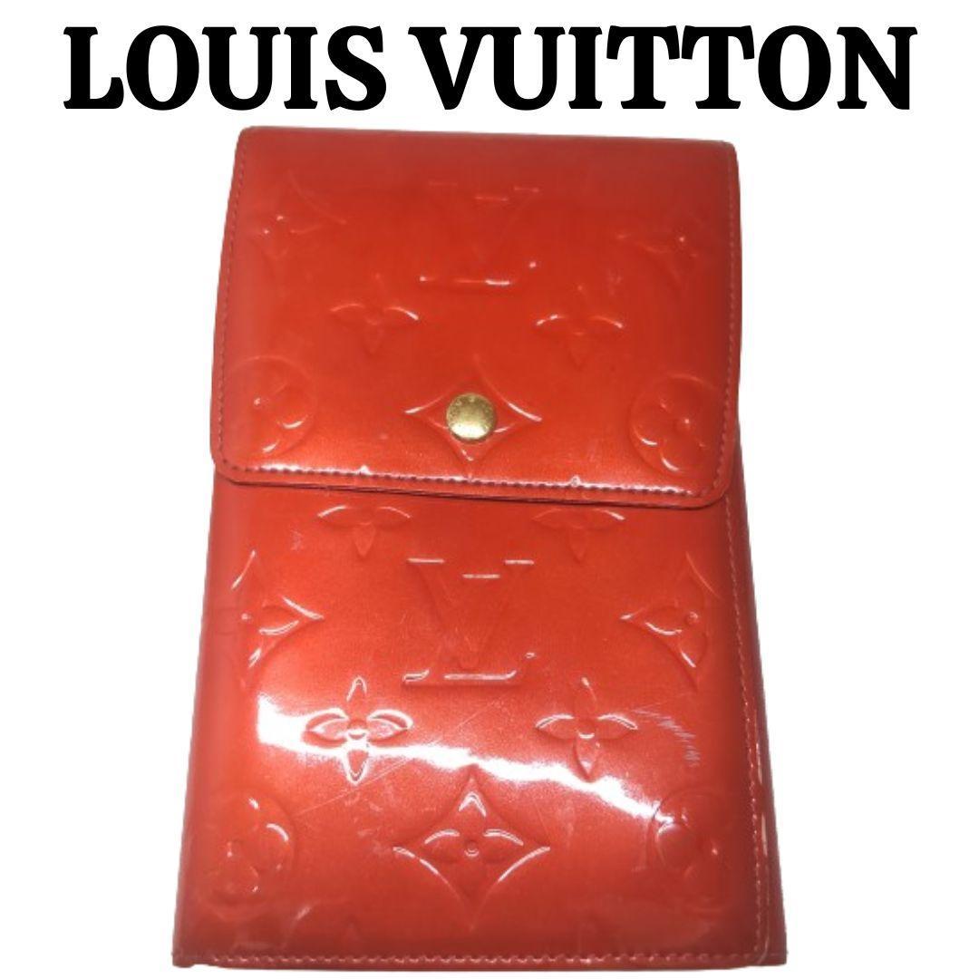 LOUIS VUITTON ルイヴィトン M91153 モノグラムヴェルニ 財布