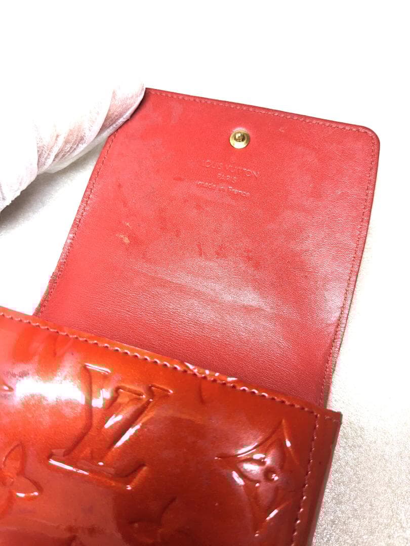 LOUIS VUITTON ルイヴィトン M91153 モノグラムヴェルニ 財布