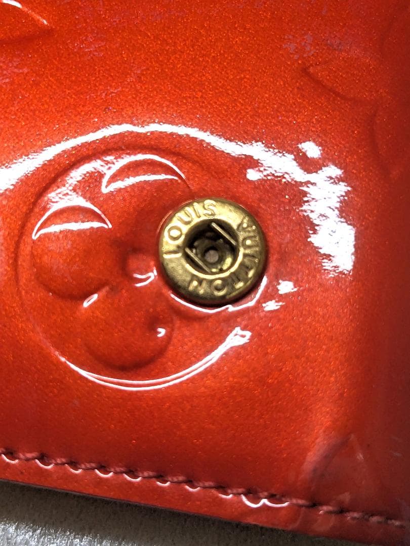 LOUIS VUITTON ルイヴィトン M91153 モノグラムヴェルニ 財布