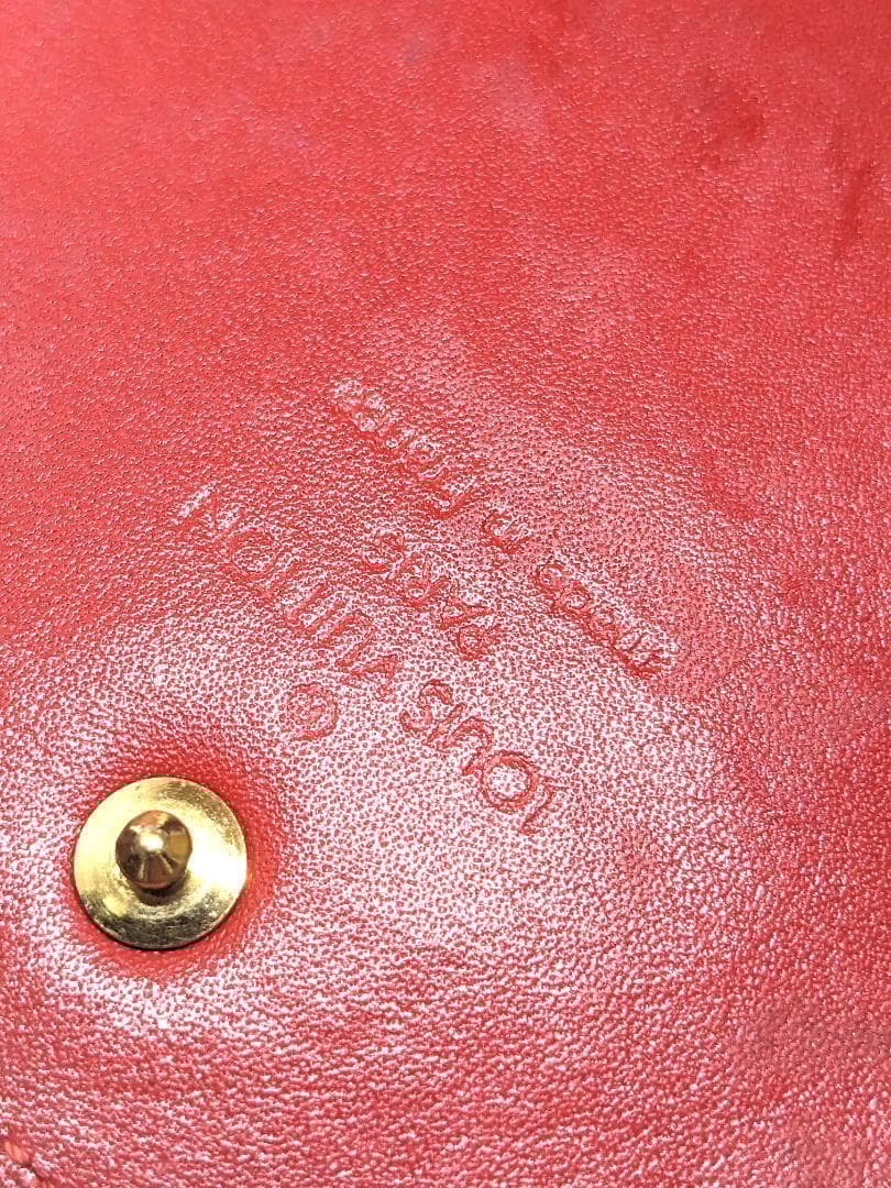 LOUIS VUITTON ルイヴィトン M91153 モノグラムヴェルニ 財布