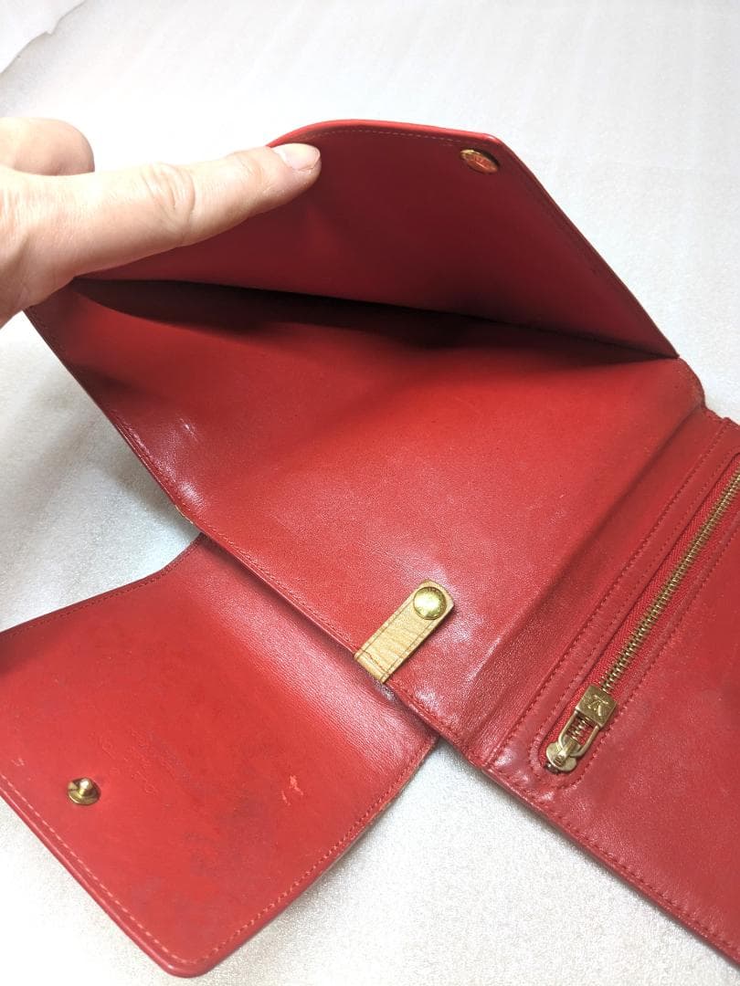 LOUIS VUITTON ルイヴィトン M91153 モノグラムヴェルニ 財布