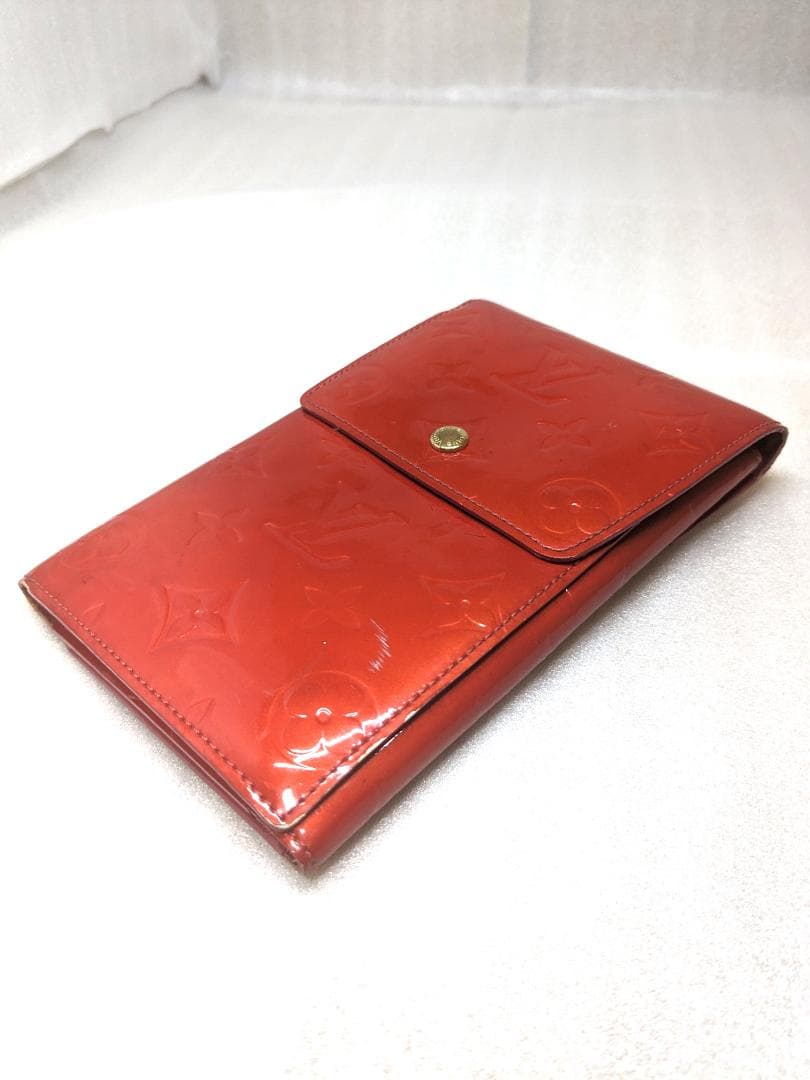 LOUIS VUITTON ルイヴィトン M91153 モノグラムヴェルニ 財布