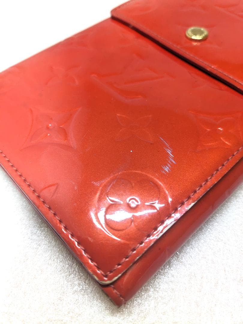 LOUIS VUITTON ルイヴィトン M91153 モノグラムヴェルニ 財布