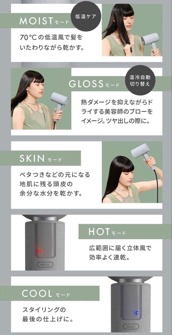 SALONIAエアトリートメントドライヤー 美品