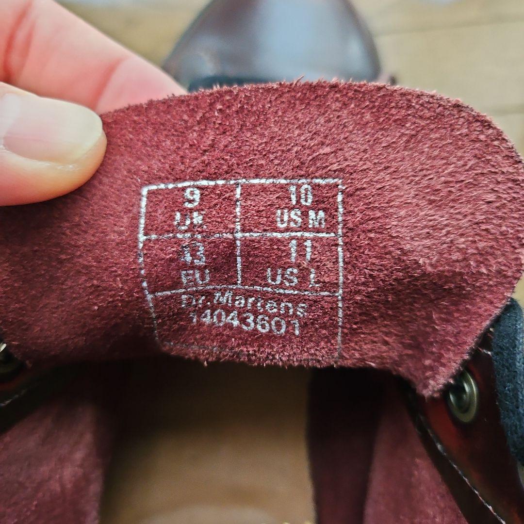 希少！　ドクターマーチン　モンキーブーツ　イングランド製　UK9 約28cm