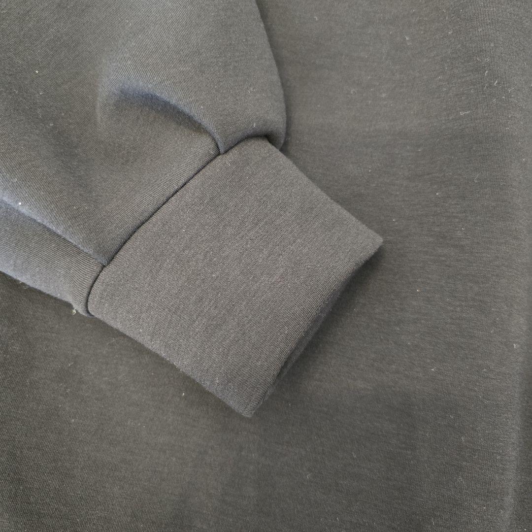 ドゥーズィエムクラスダンブルフィットクルーネックプルオーバー黒