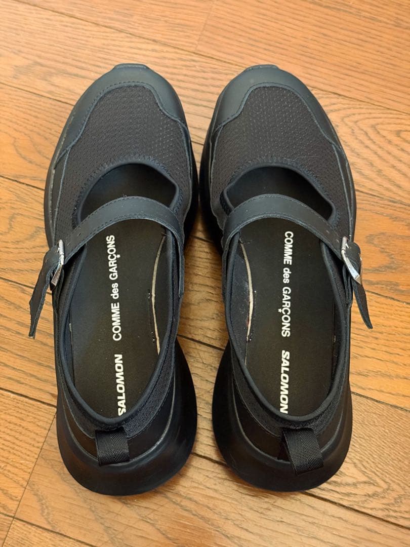 salamon×コムデギャルソン厚底 メリージェーン スニーカー/25cm