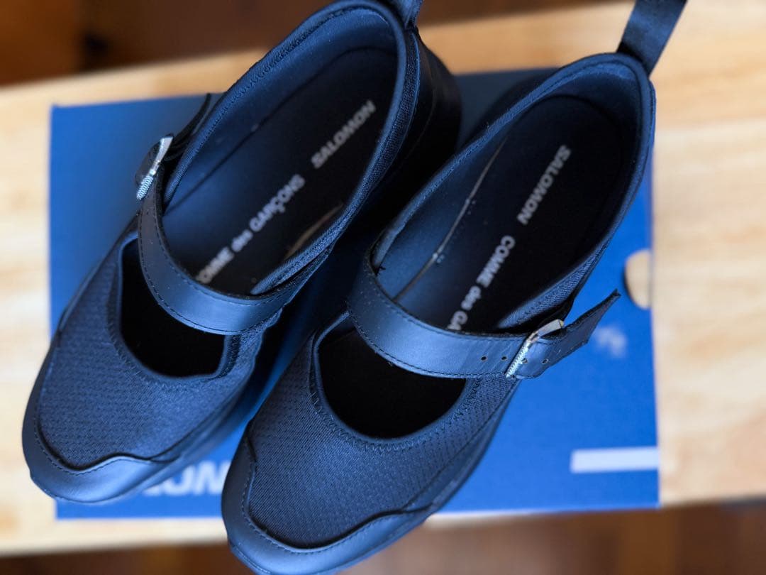 salamon×コムデギャルソン厚底 メリージェーン スニーカー/25cm