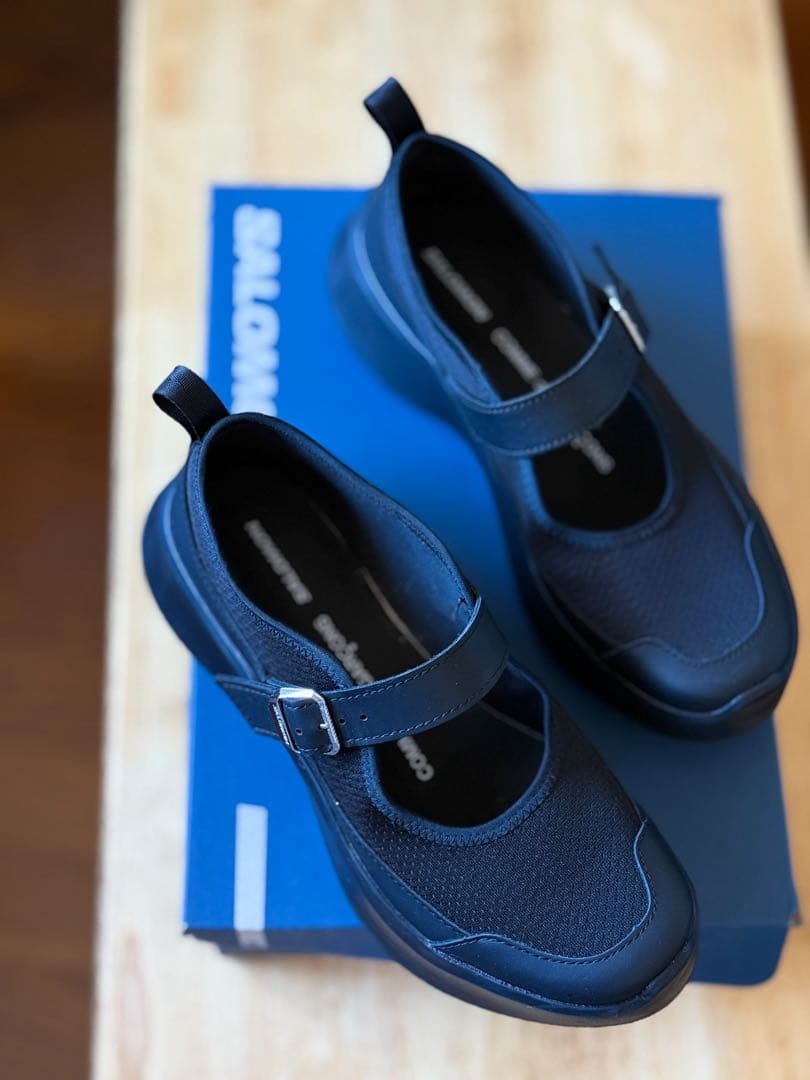 salamon×コムデギャルソン厚底 メリージェーン スニーカー/25cm