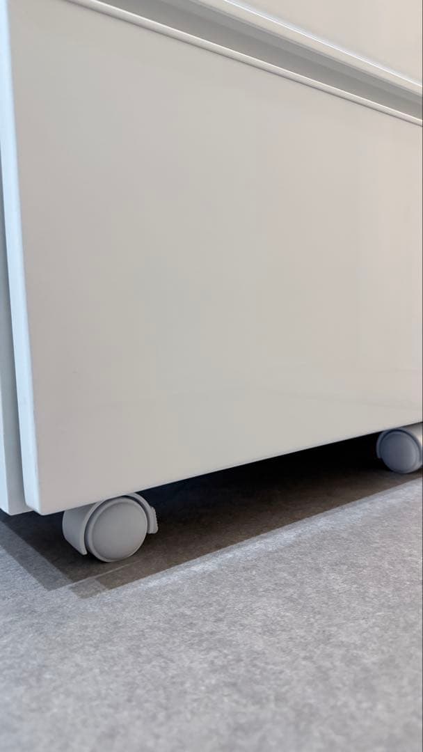 【期間限定】ホワイト 6段チェスト キャスター付き