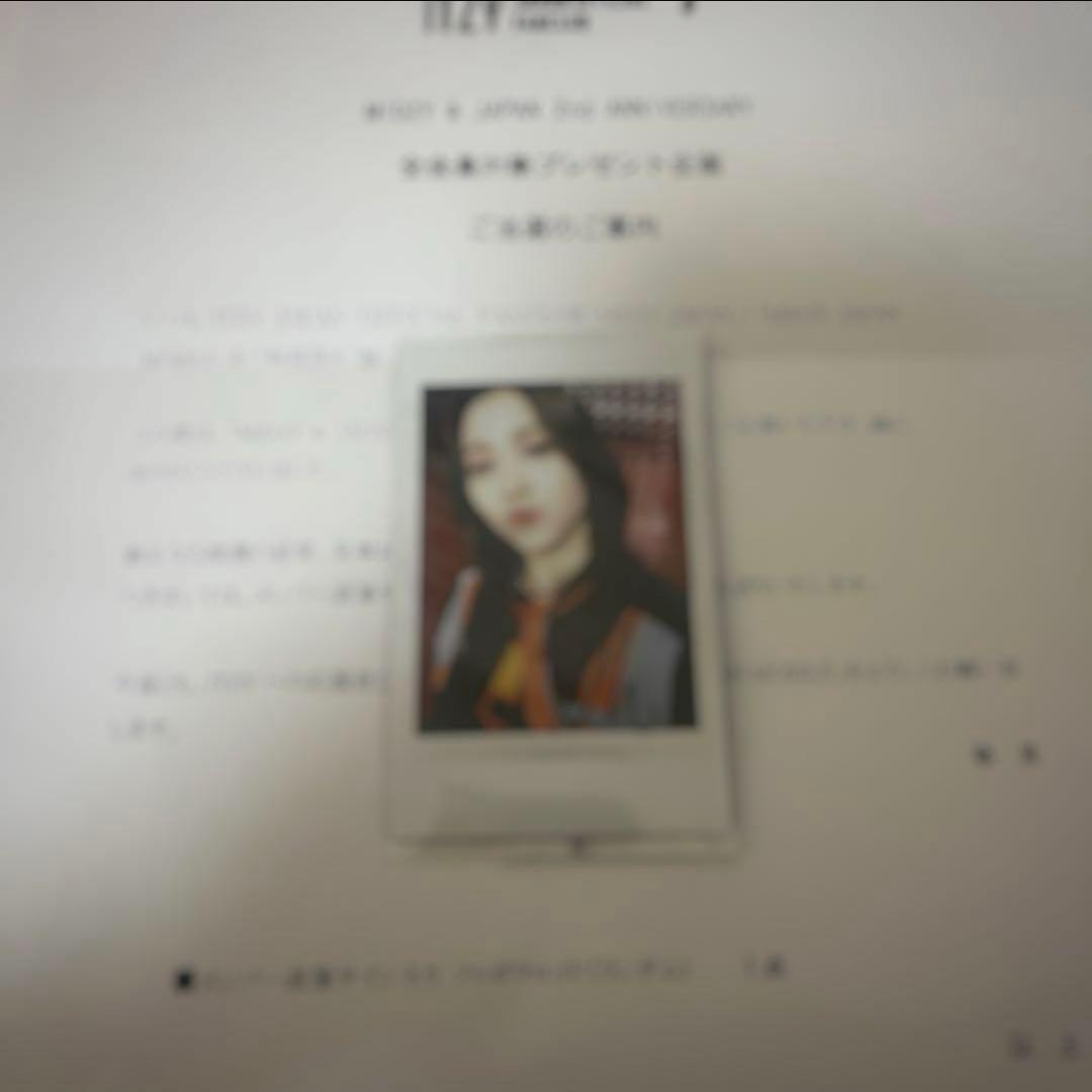 リュジン チェキ 直筆サイン